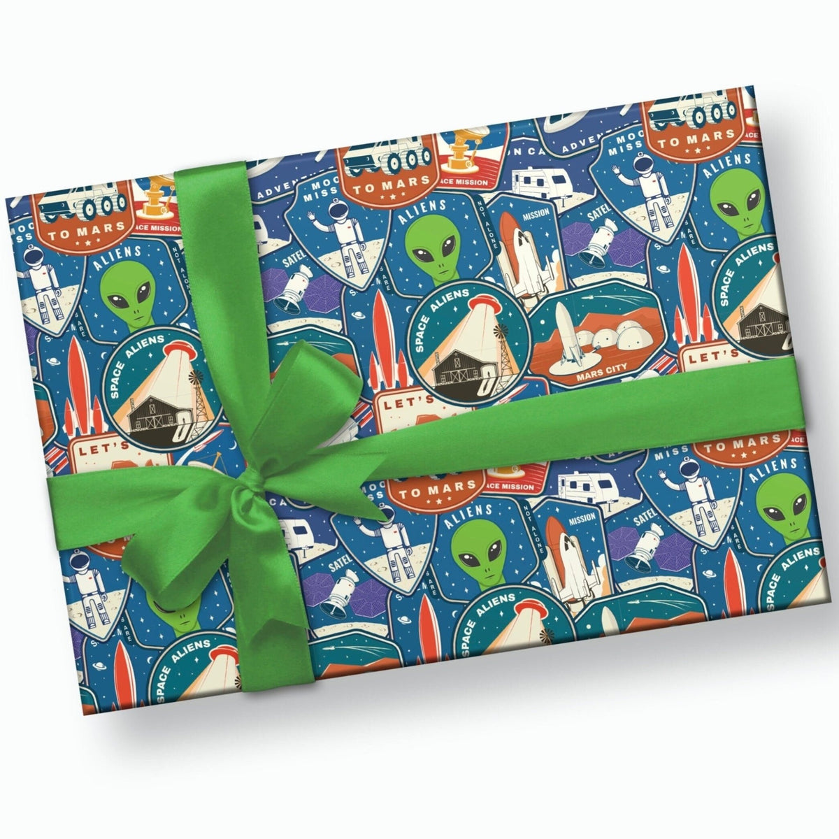 Alien Gift Wrap - Stesha Party