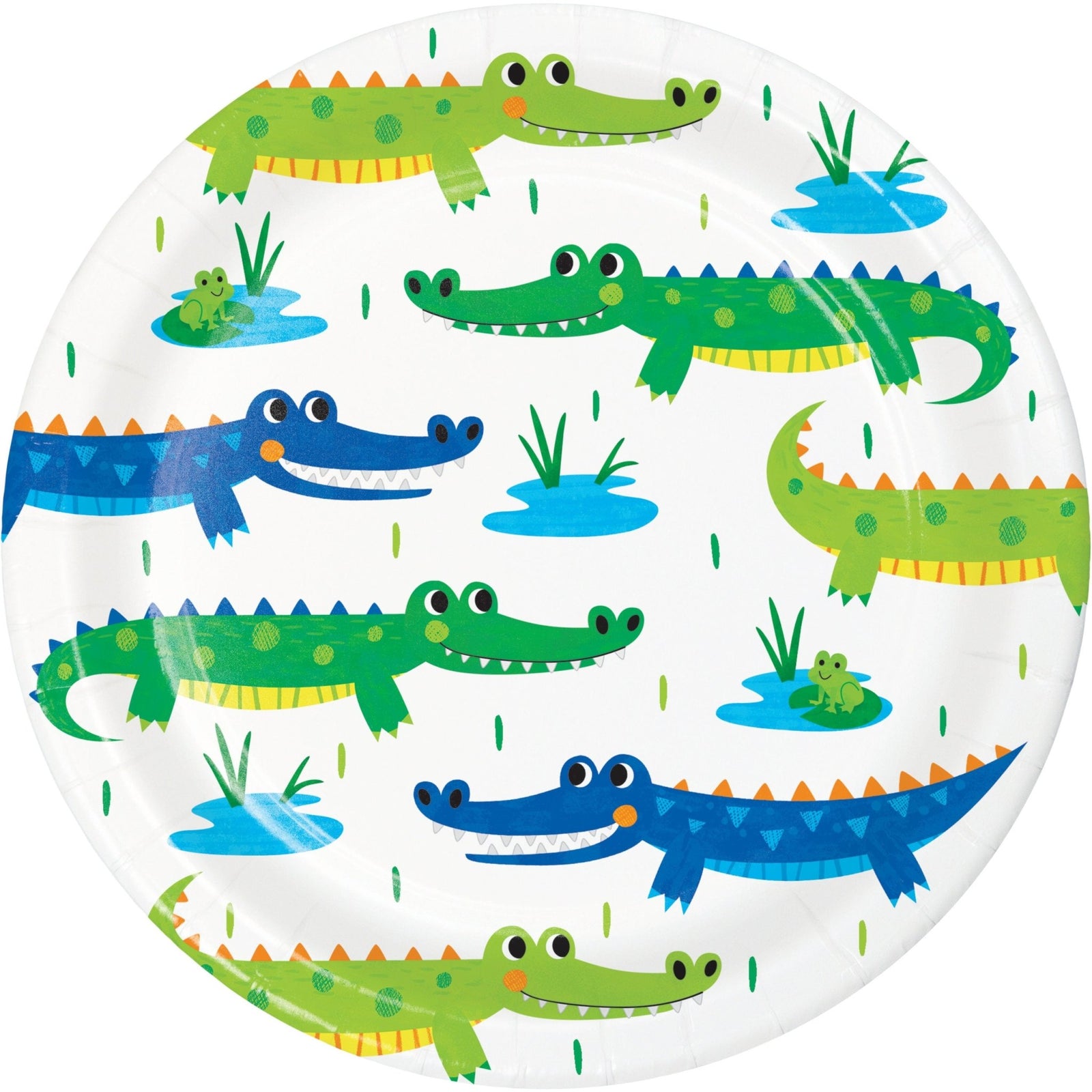 Alligator Cake Plates - Stesha Party