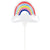 Balloon Cake Topper | Rainbow - Stesha Party