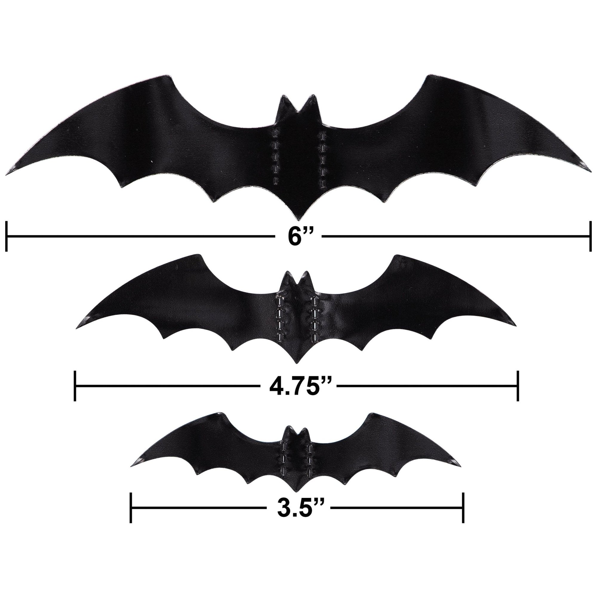 Bat Halloween Wall Decorations 50ct - Stesha Party