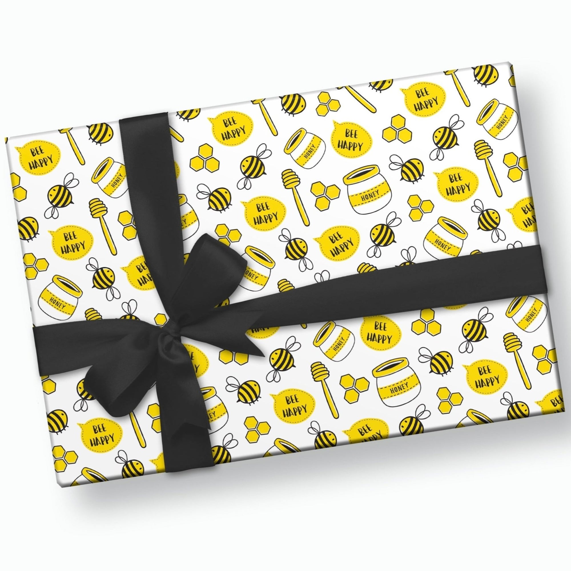 Bee Gift Wrap - Stesha Party