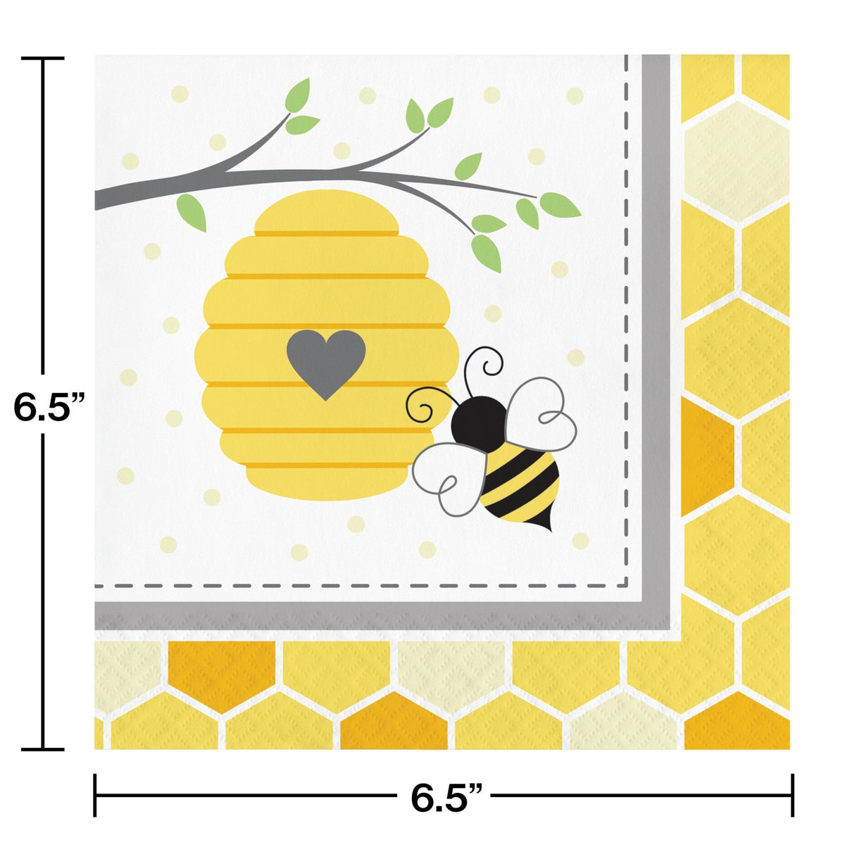 Bee Gender Neutral Printable Baby Shower Decorations – Lil' Sprout Greetings