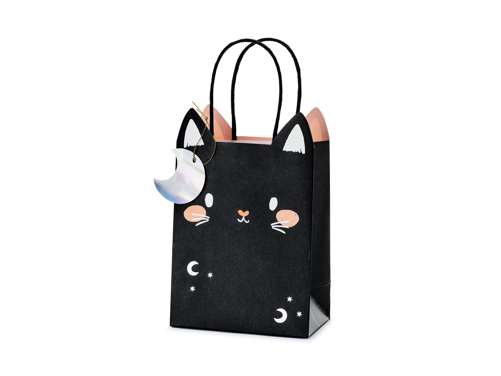 Black Kitty Cat Favor Bags 6ct - Stesha Party