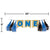 Blue Buffalo Plaid "ONE" Banner - Stesha Party