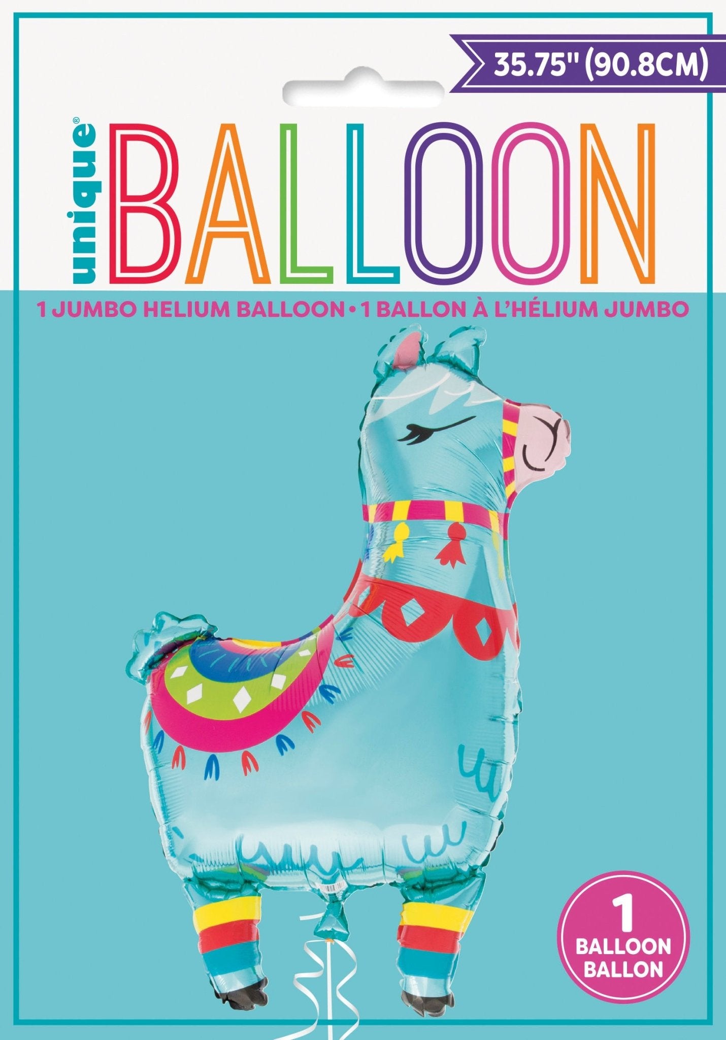 Blue Llama Party Balloon - Stesha Party