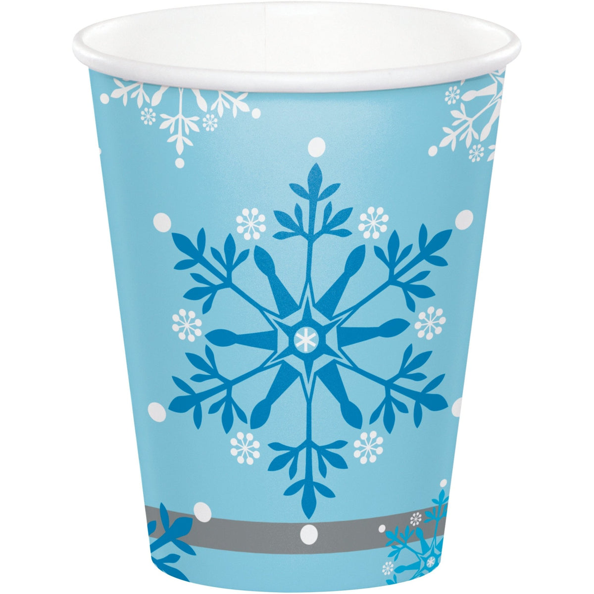 Blue Snowflake Cups - Stesha Party