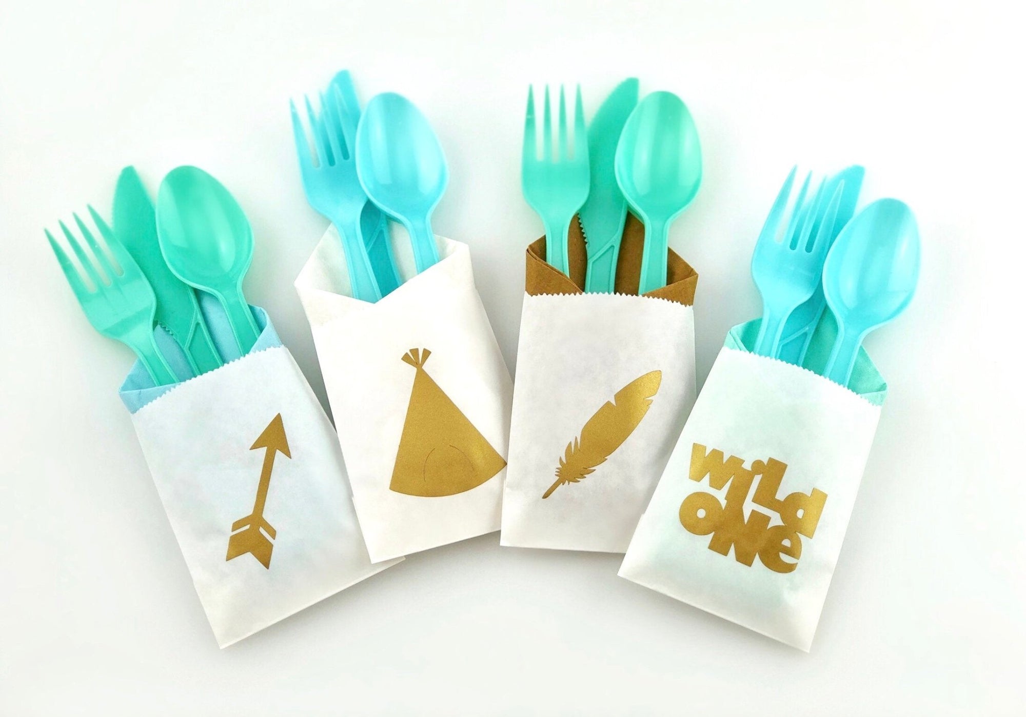 Boho "Wild One" Cutlery - Stesha Party