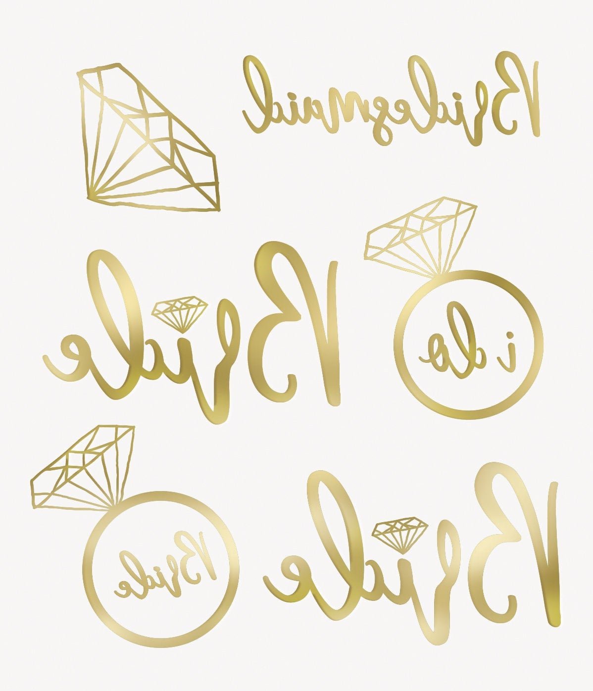 Bridal Shower Party Favor Tattoos - Stesha Party