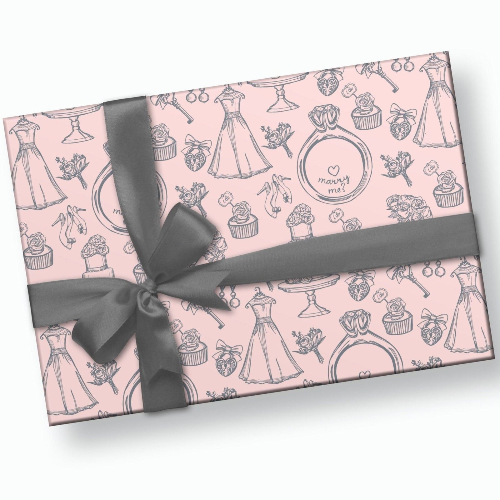 Bridal Shower Wrapping Paper - Stesha Party