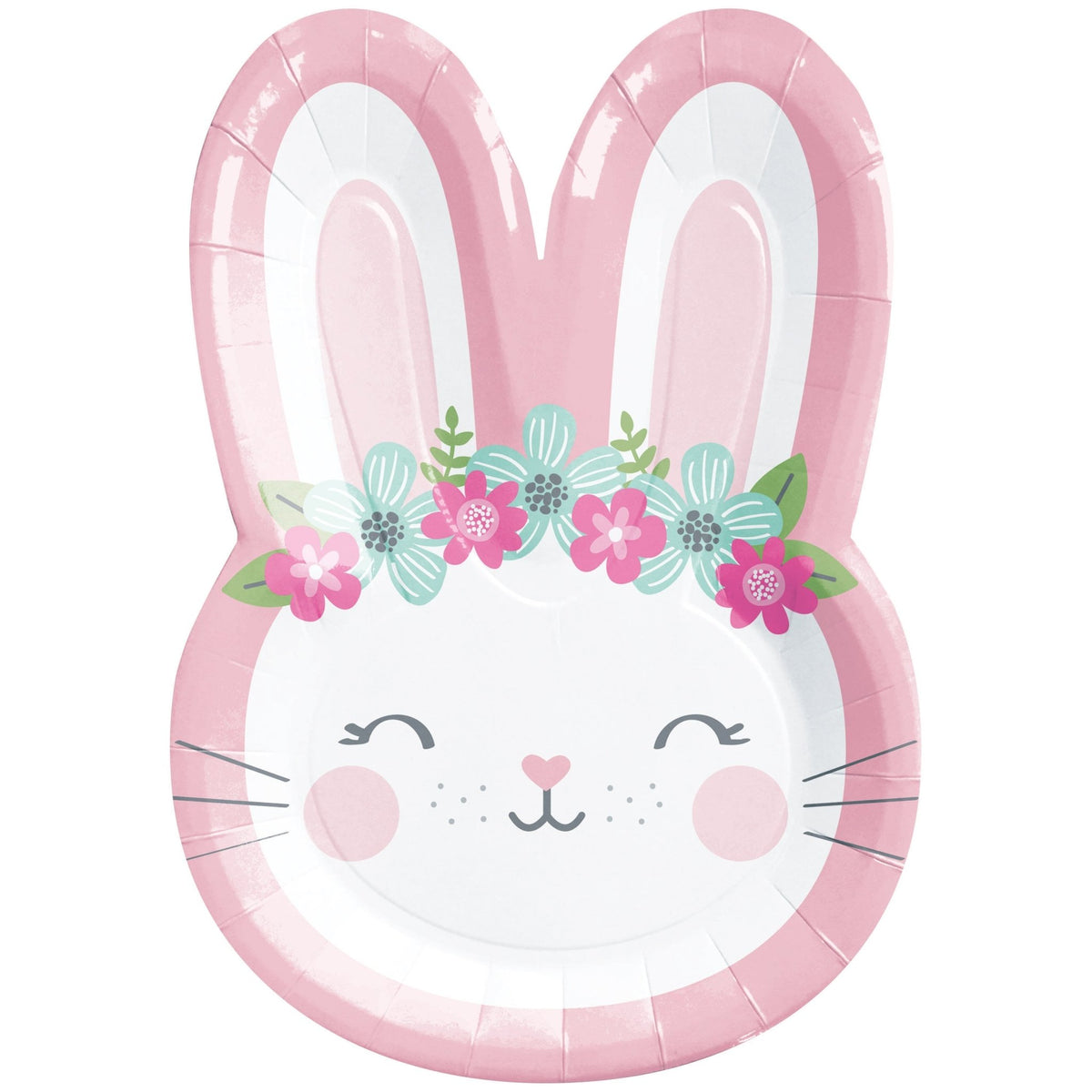 Bunny Shaped Party Plates - Stesha Party