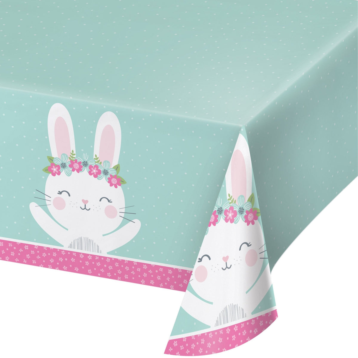 Bunny Themed Party Tablecloth - Stesha Party