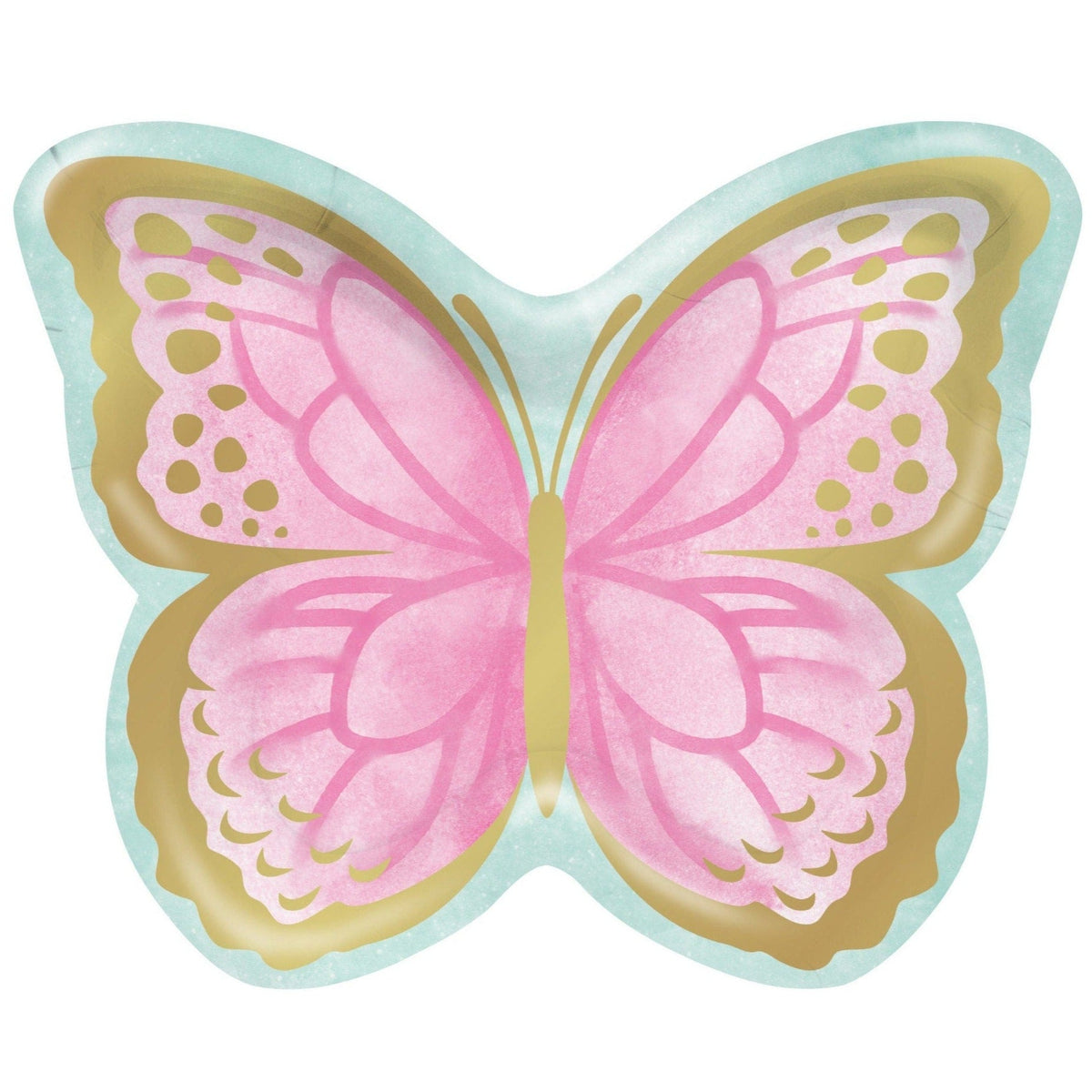 Butterfly Party Plates - Stesha Party