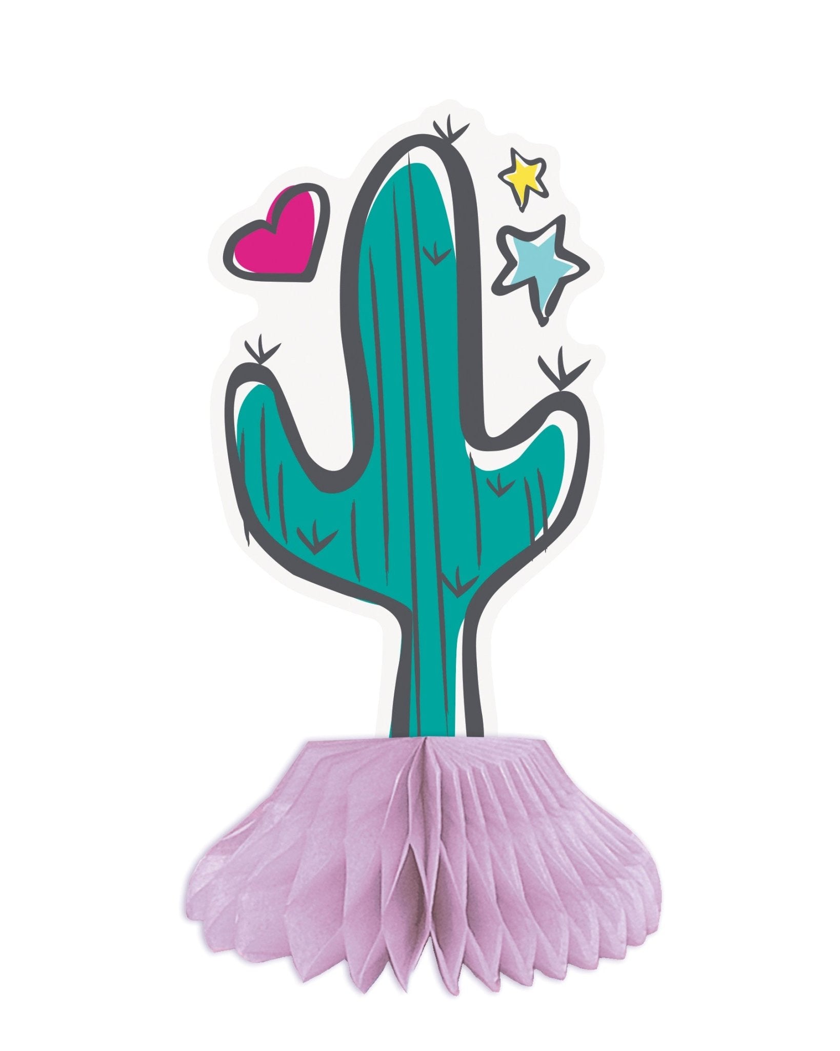 Cactus & Llama Party Centerpiece - Stesha Party