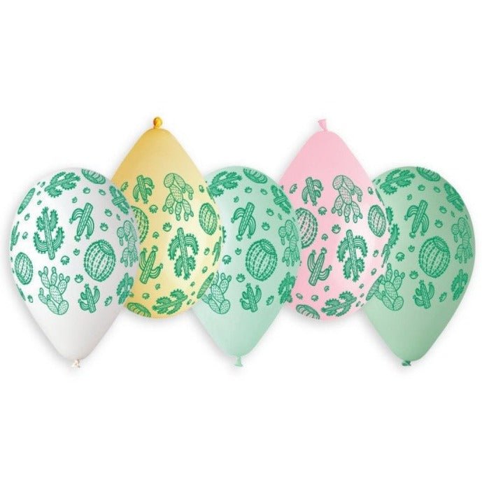 Cactus Party Balloons - Stesha Party