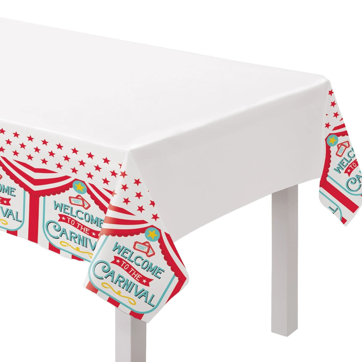 Carnival Circus Party Tablecloth - Stesha Party