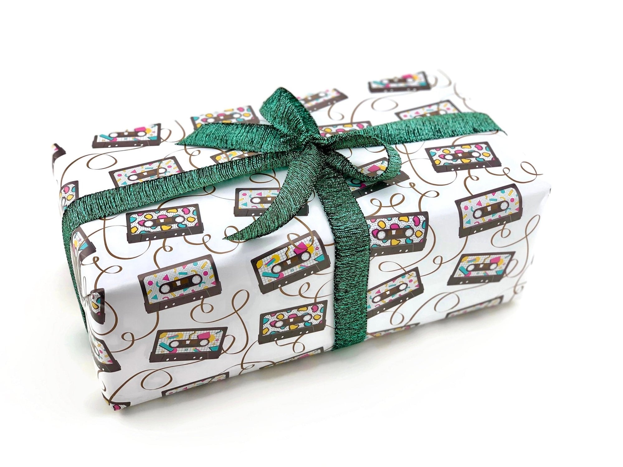 Cassette Tape Wrapping Paper - Stesha Party