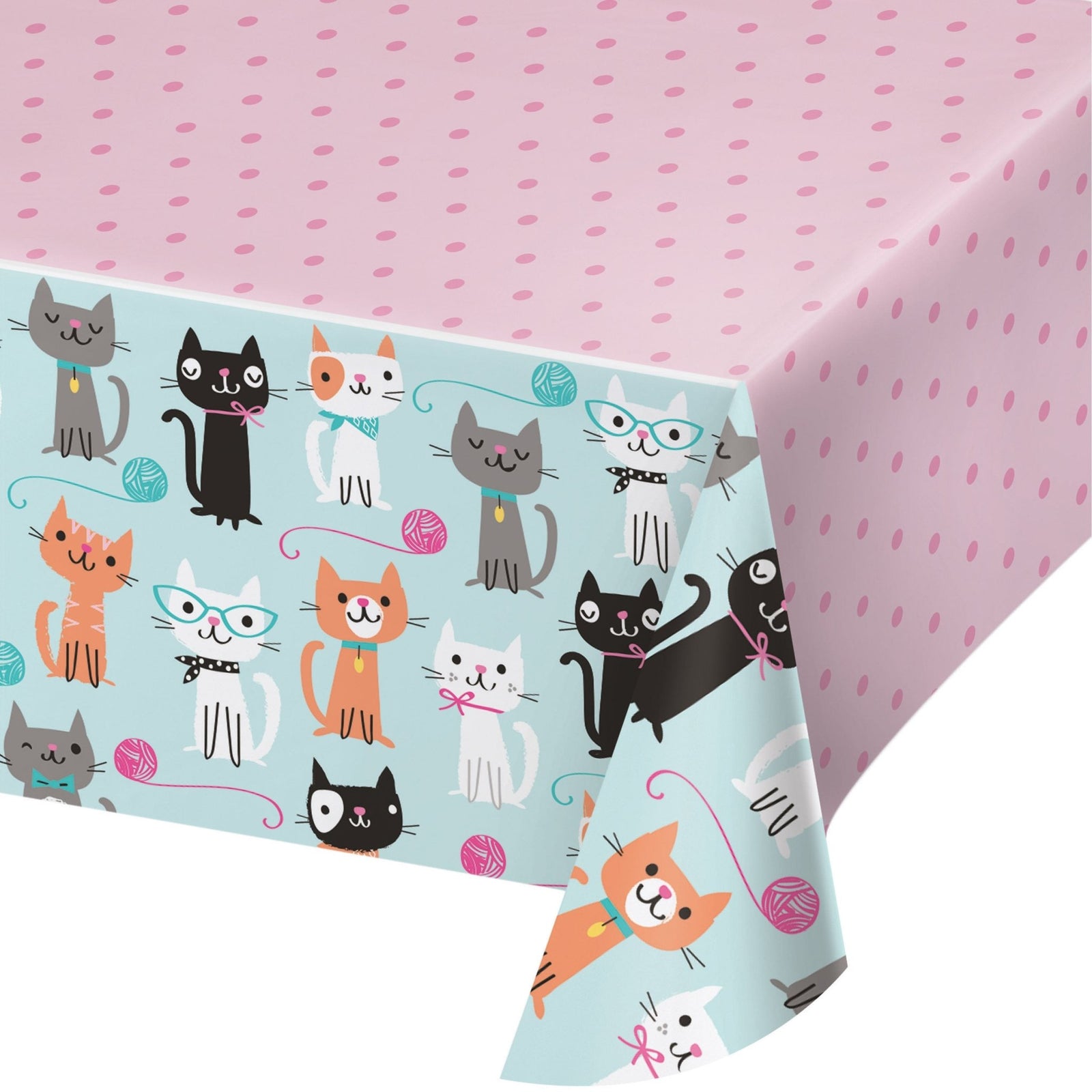 Cat Party Tablecloth - Stesha Party