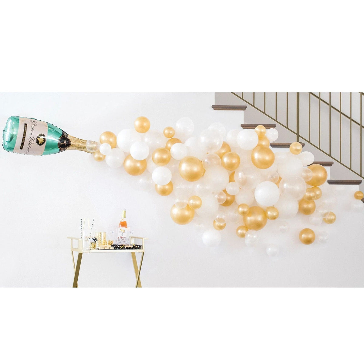 Champagne Balloon Garland - Stesha Party