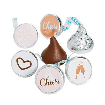 Cheers Chocolate Candy Stickers - Stesha Party