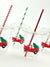 Christmas Red Truck Tree Plastic Cups - Stesha Party