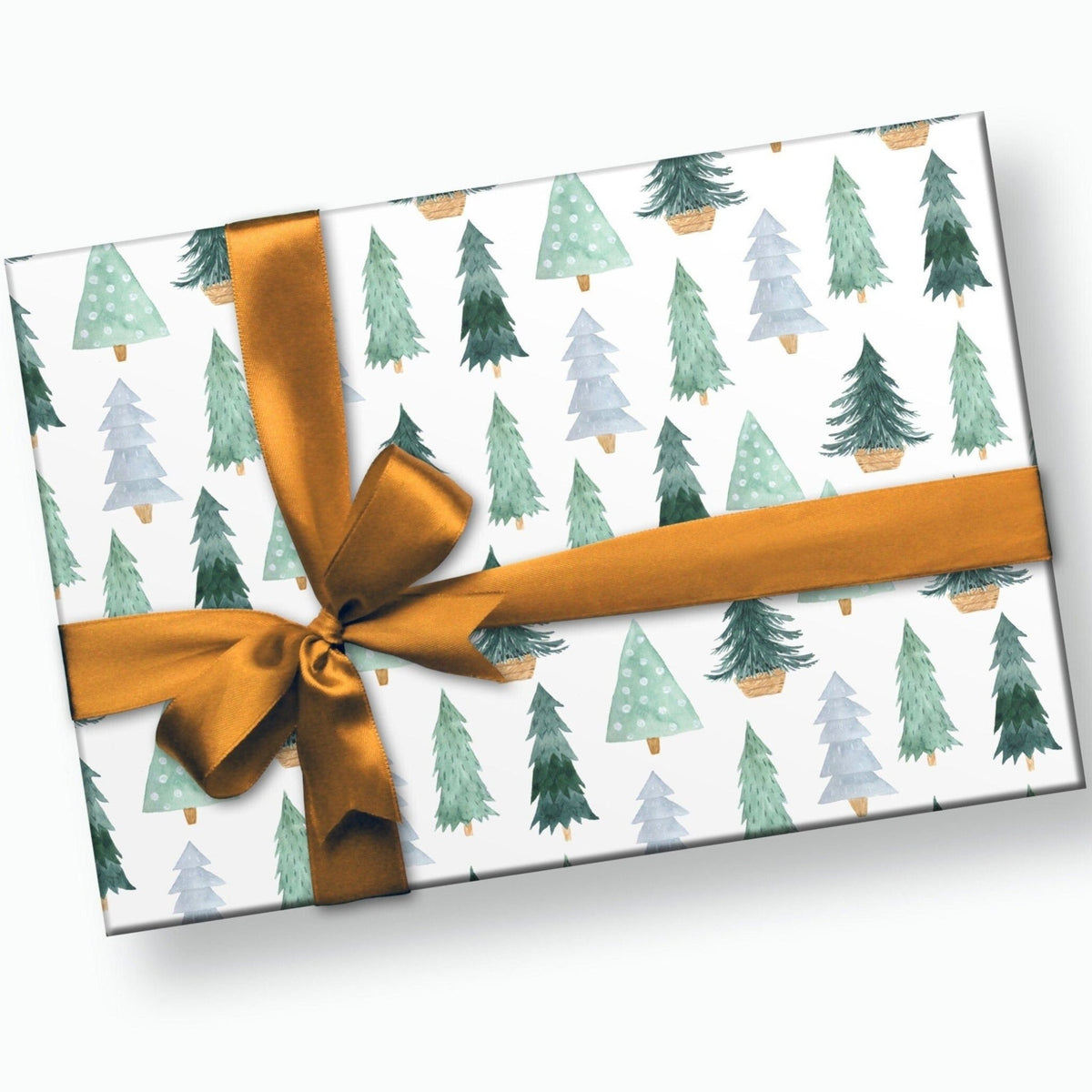 Christmas Tree Wrapping Paper - Stesha Party