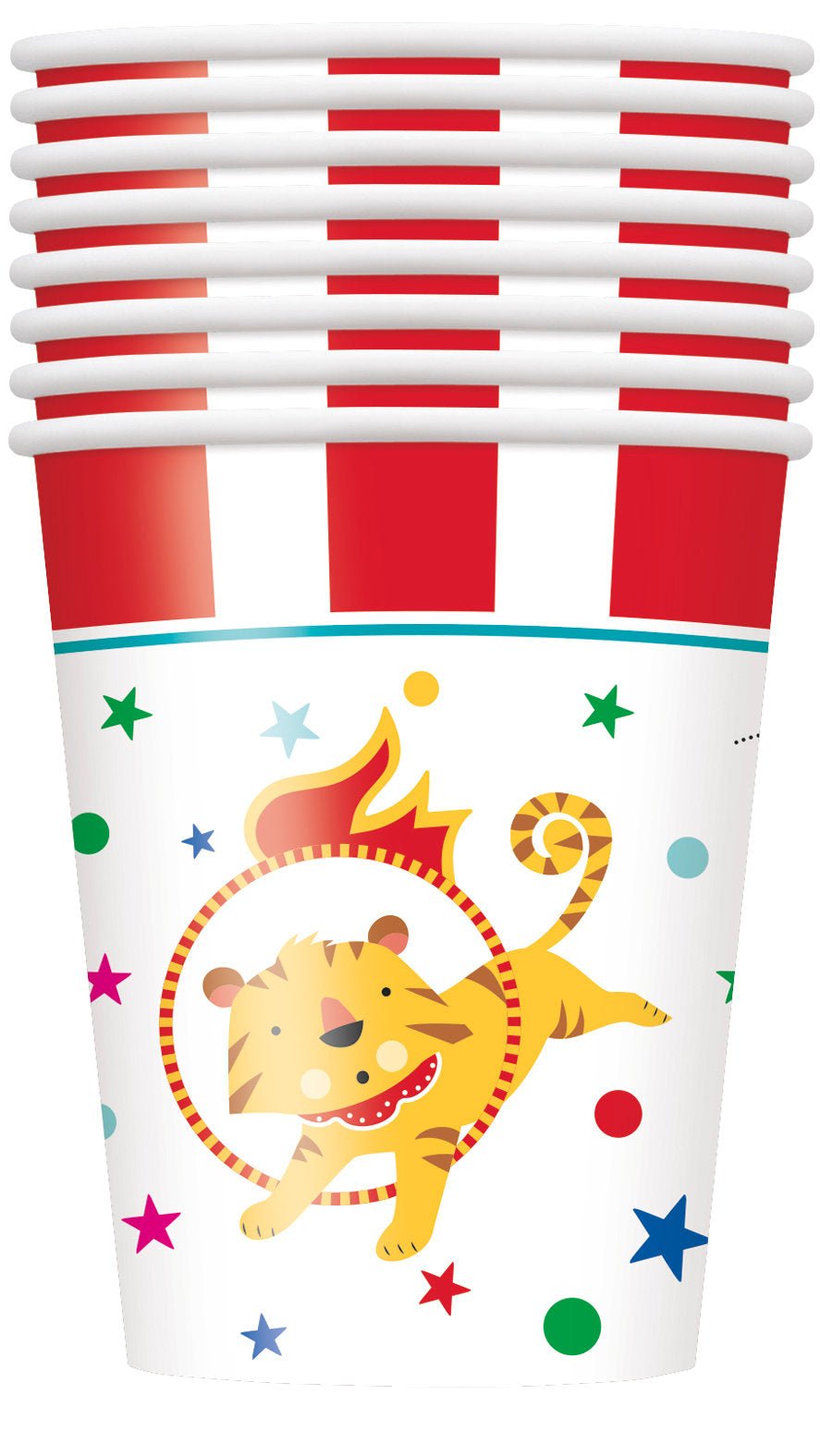 Circus Party Lion Cups - Stesha Party