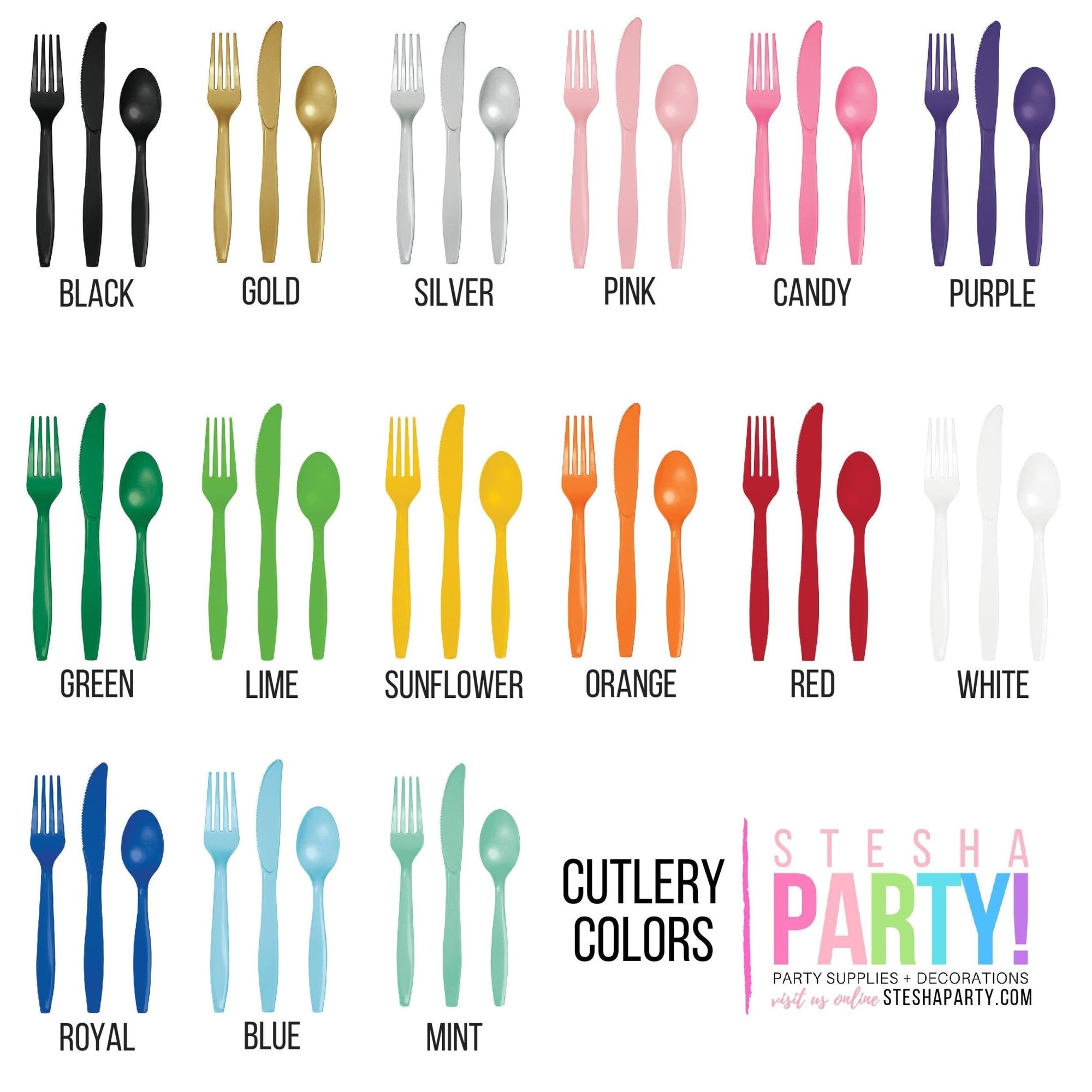 Construction Party Cutlery Set - Stesha Party