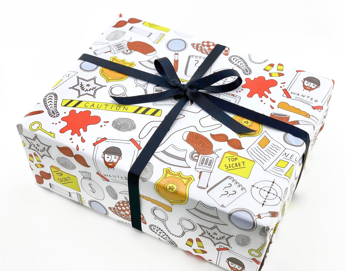 Crime Scene Wrapping Paper - Stesha Party