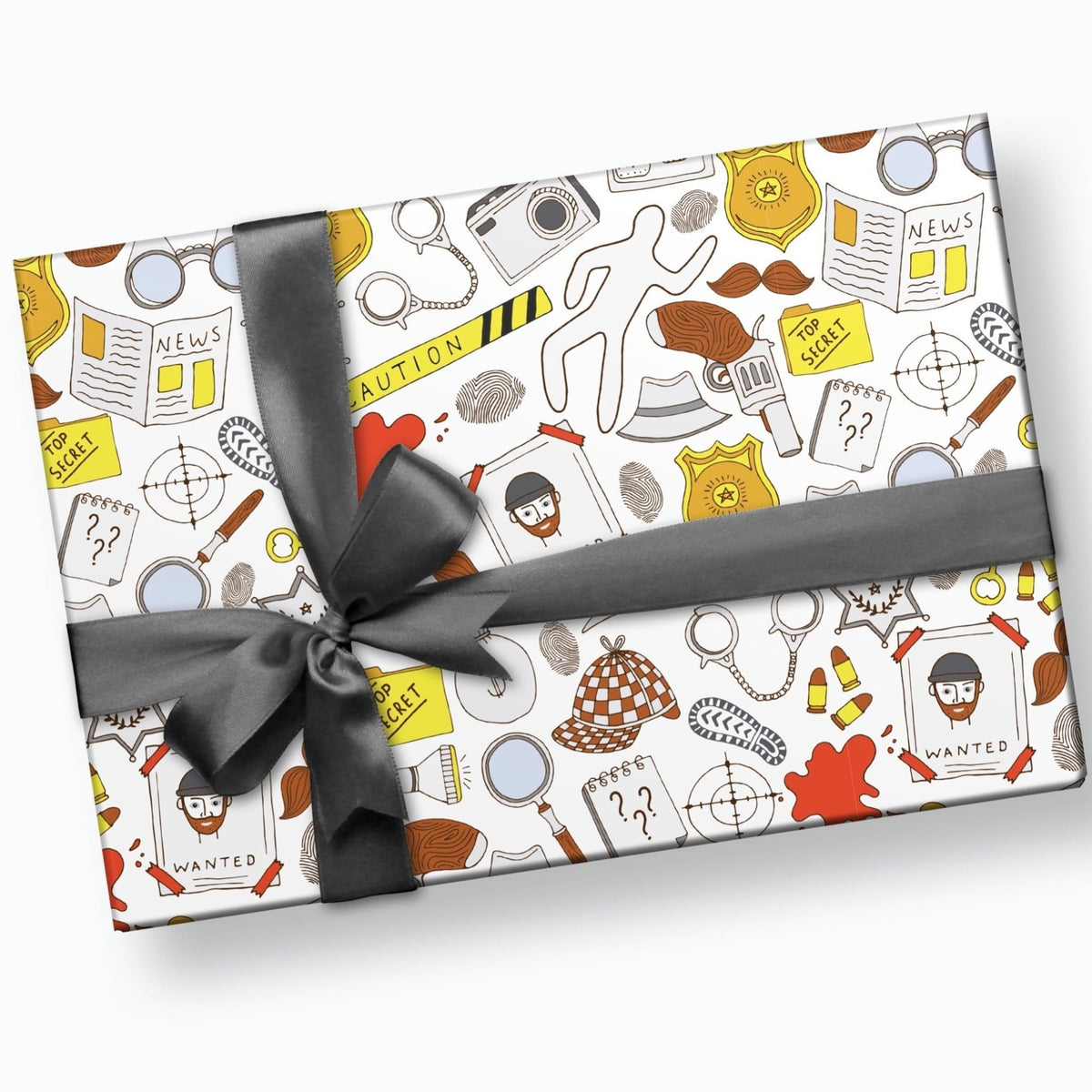 Santa Wrapping Paper – Curly Contessa
