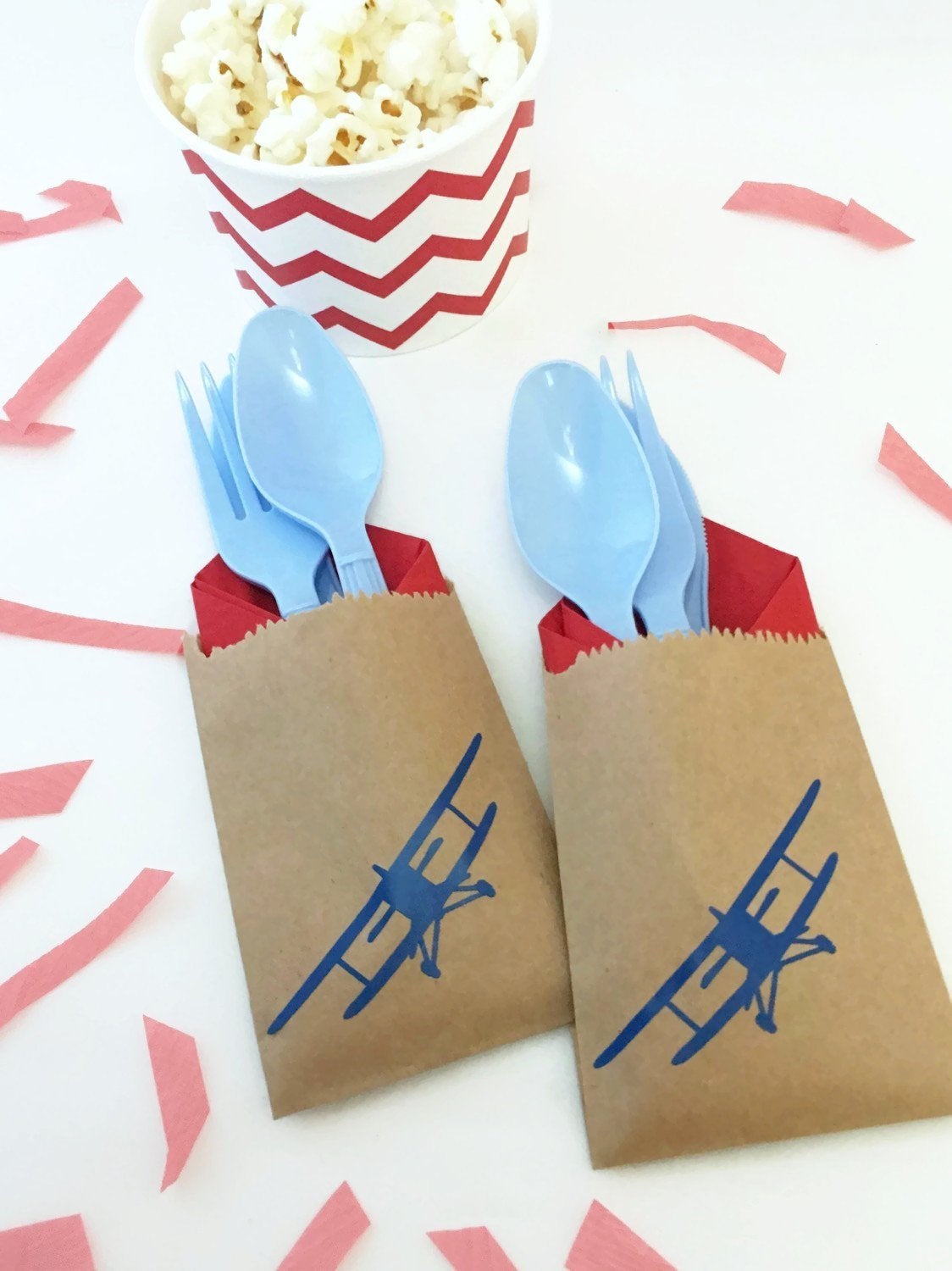 Cutlery Airplane Bags - Stesha Party