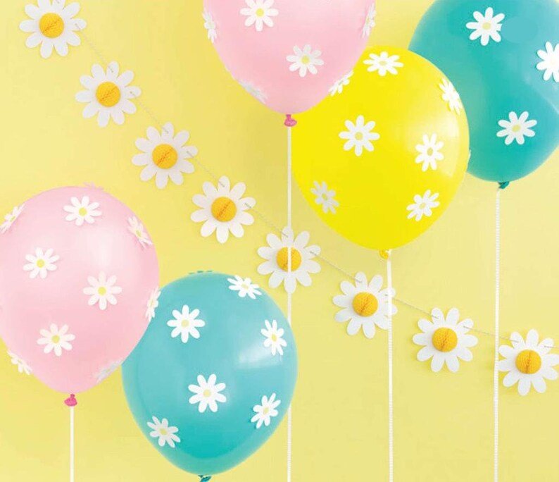 Daisy Party Banner - Stesha Party