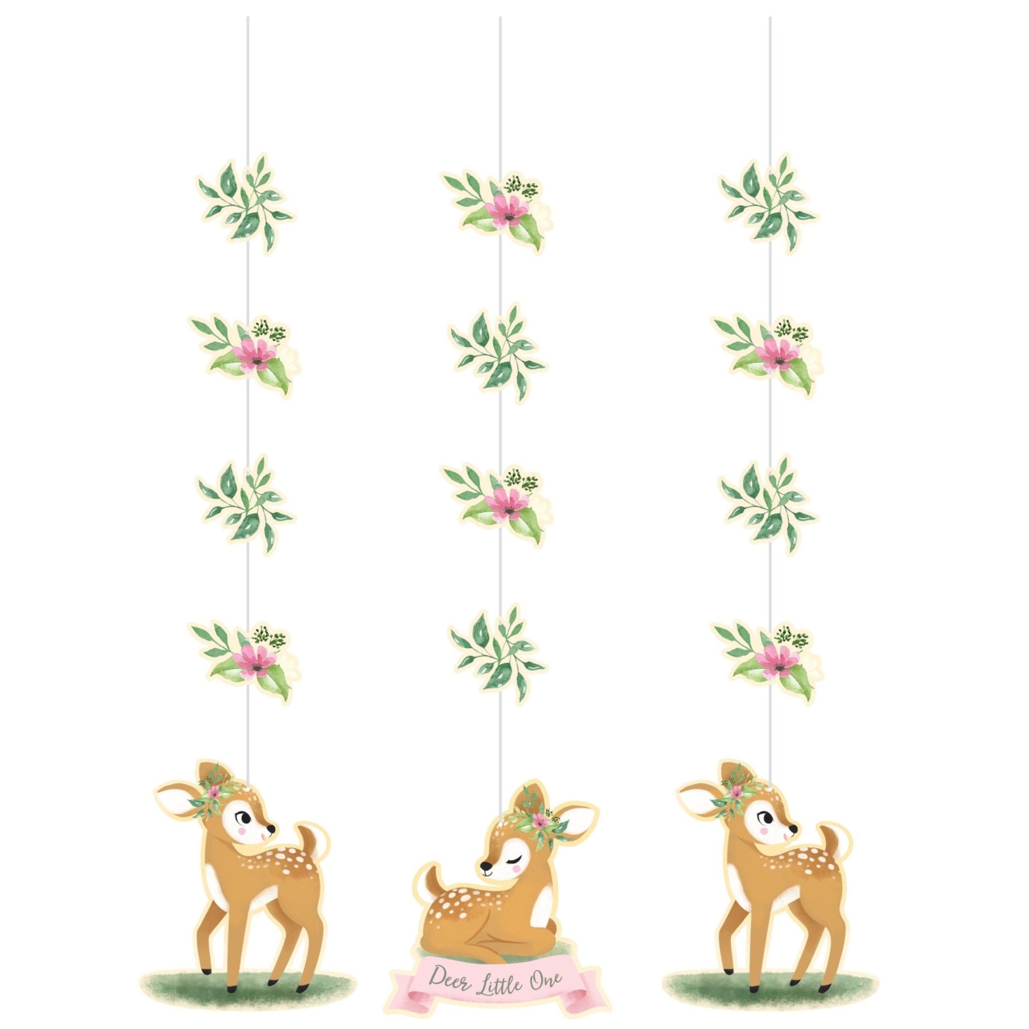 Deer Party Hanging Decorations - Stesha Party