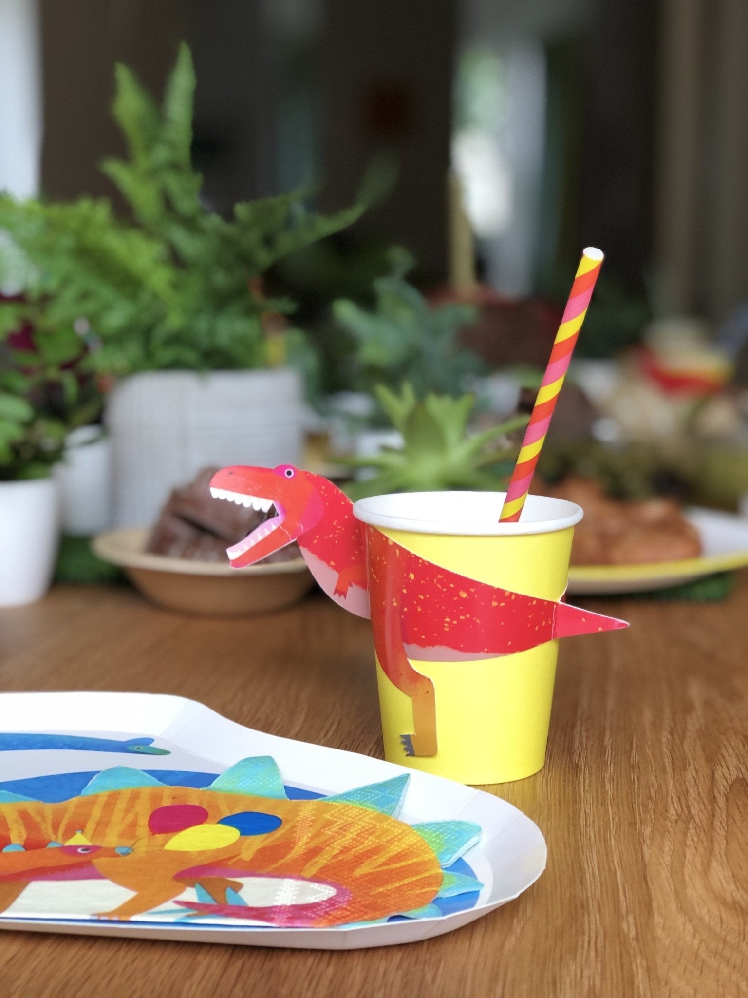 Dinosaur 3D Party Cups - Stesha Party