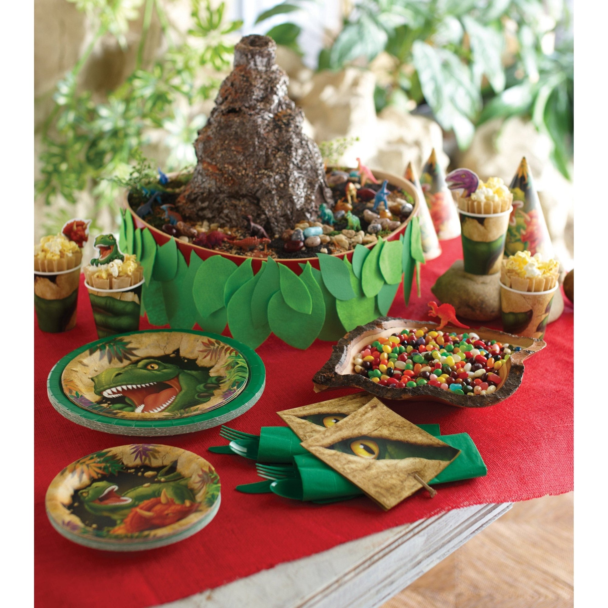 Dinosaur Head Party Plates - Stesha Party