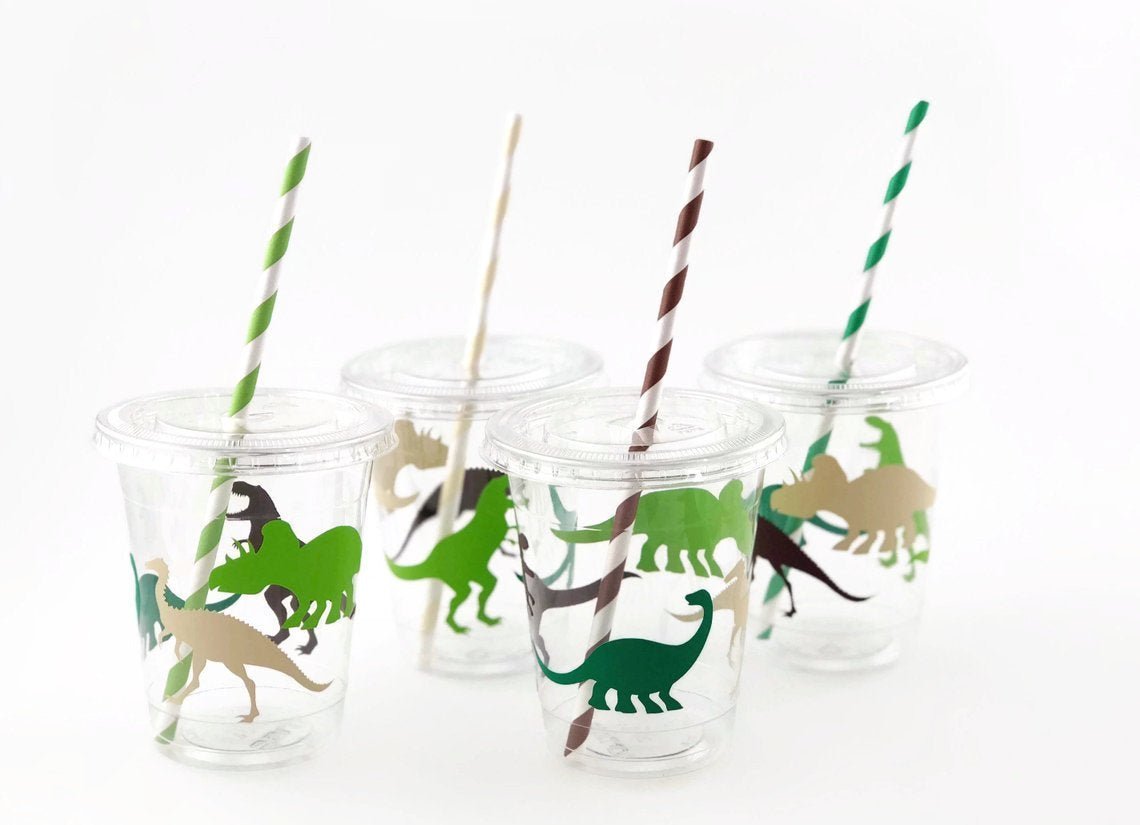 Dinosaur Party Cups - Stesha Party