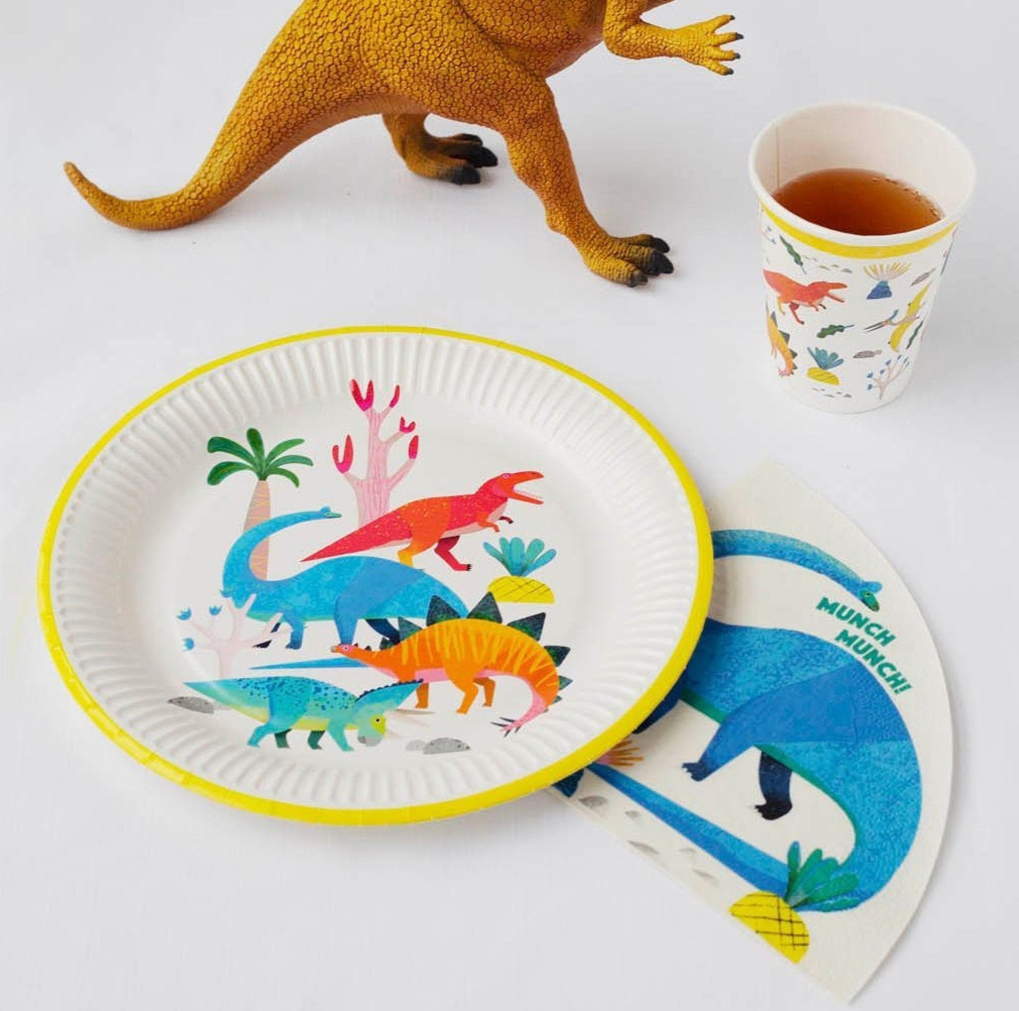 Dinosaur Party Napkins - Stesha Party