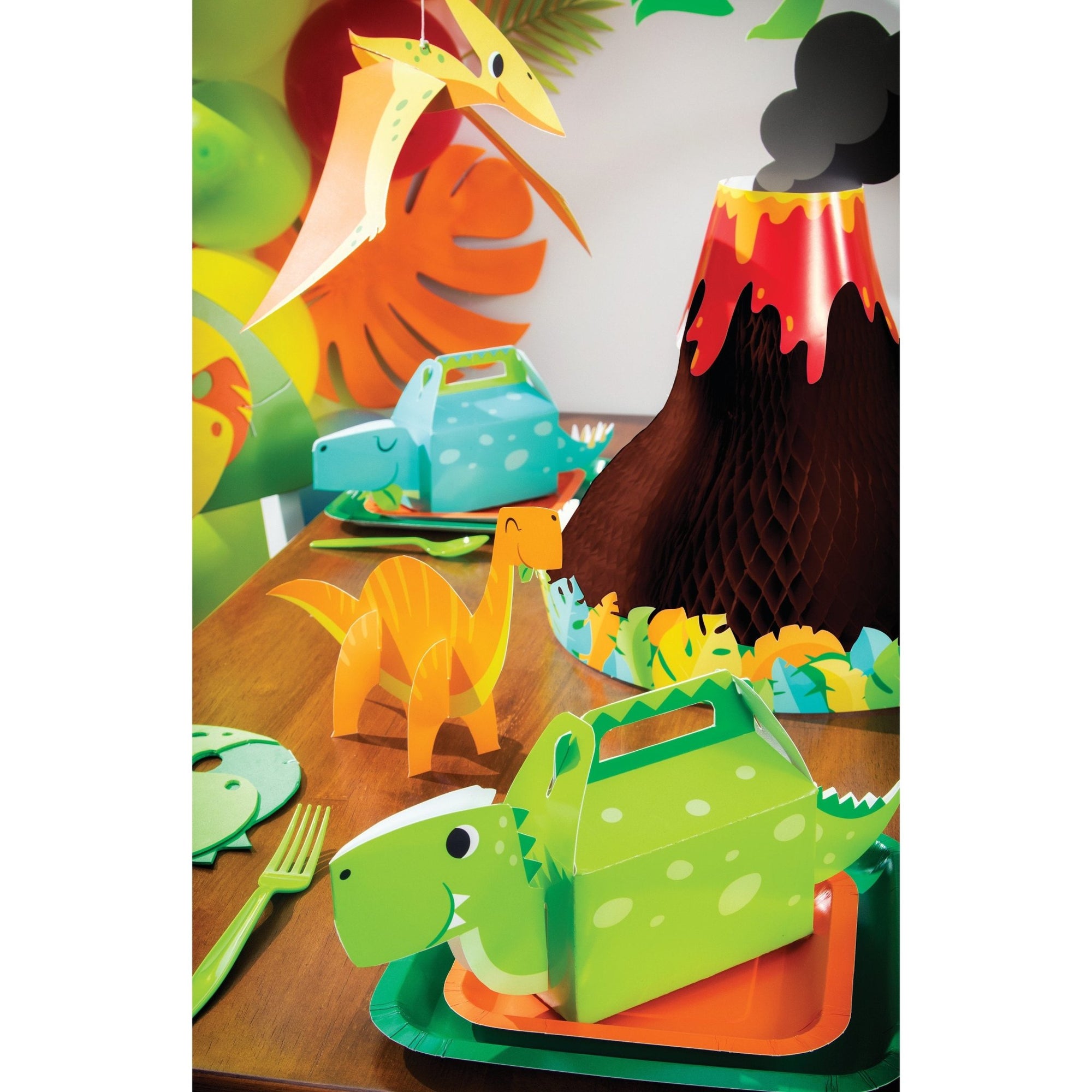 Dinosaur Shaped Hanging Party Decorations - Stesha Party