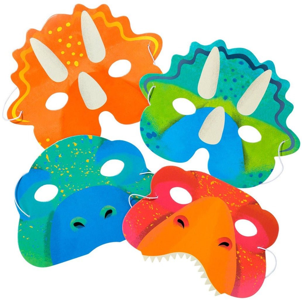 Dinosaur Themed Party Masks - Stesha Party