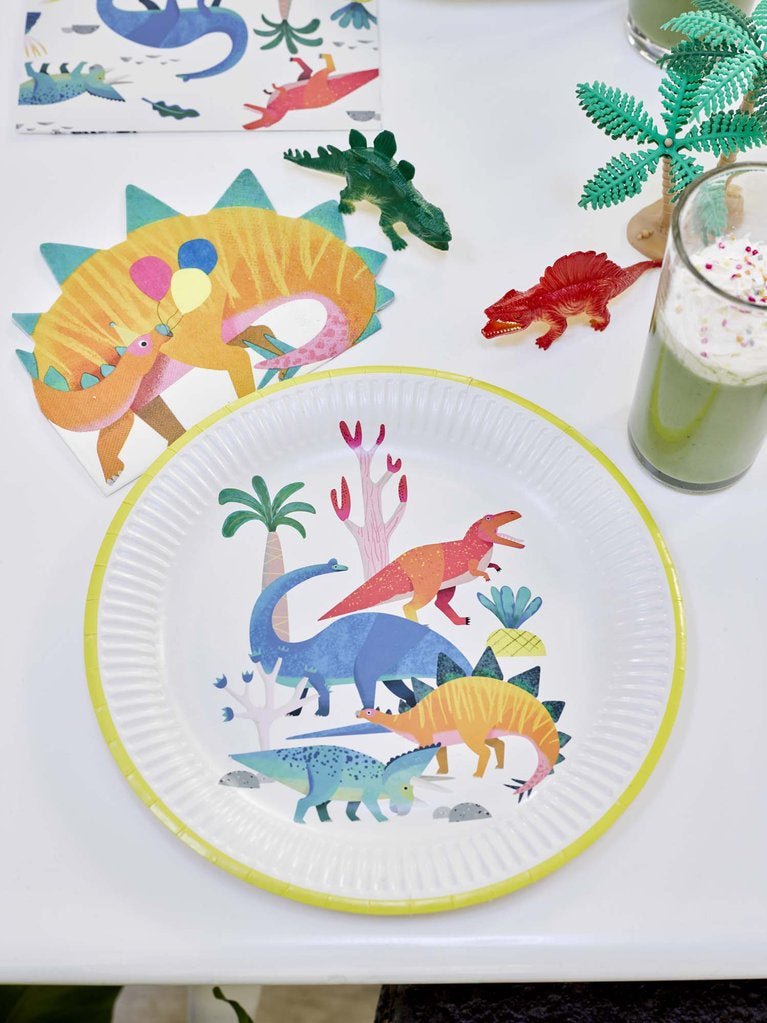 Dinosaur Themed Party Plates - Stesha Party