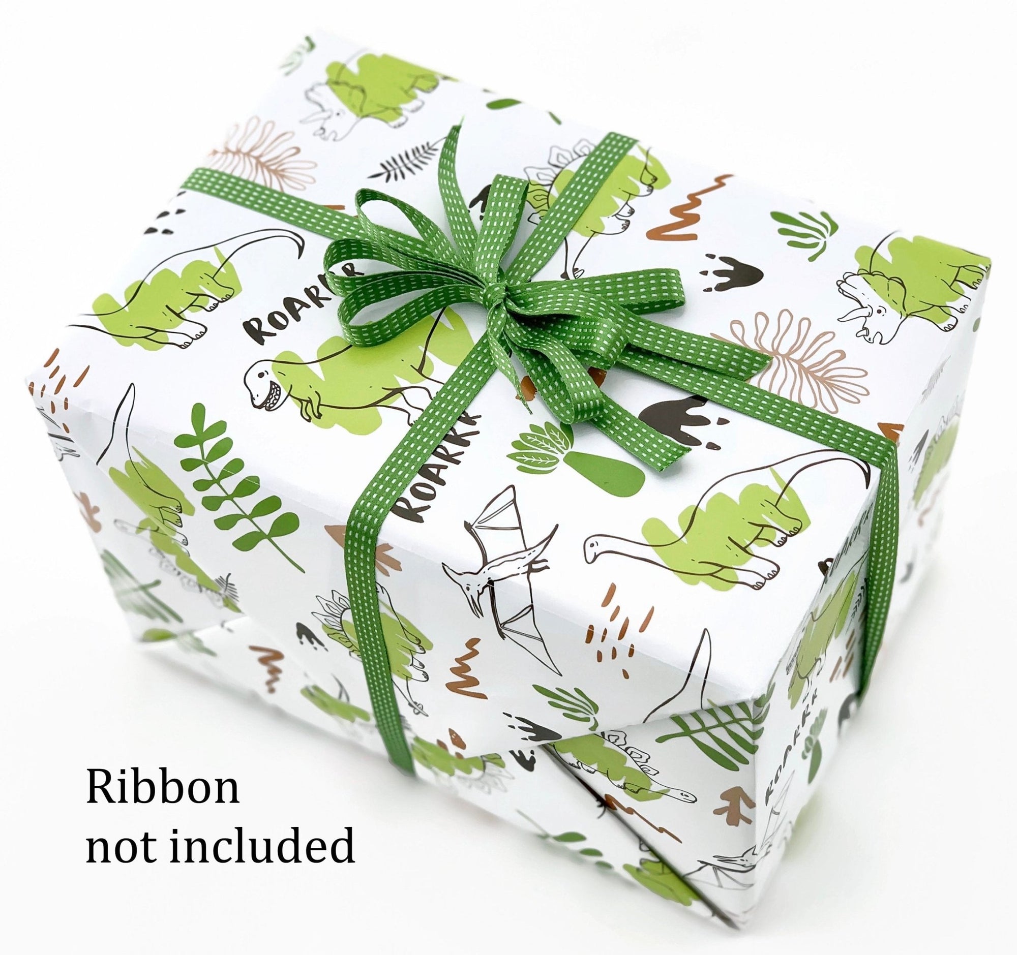 Dinosaur Wrapping Paper - Stesha Party