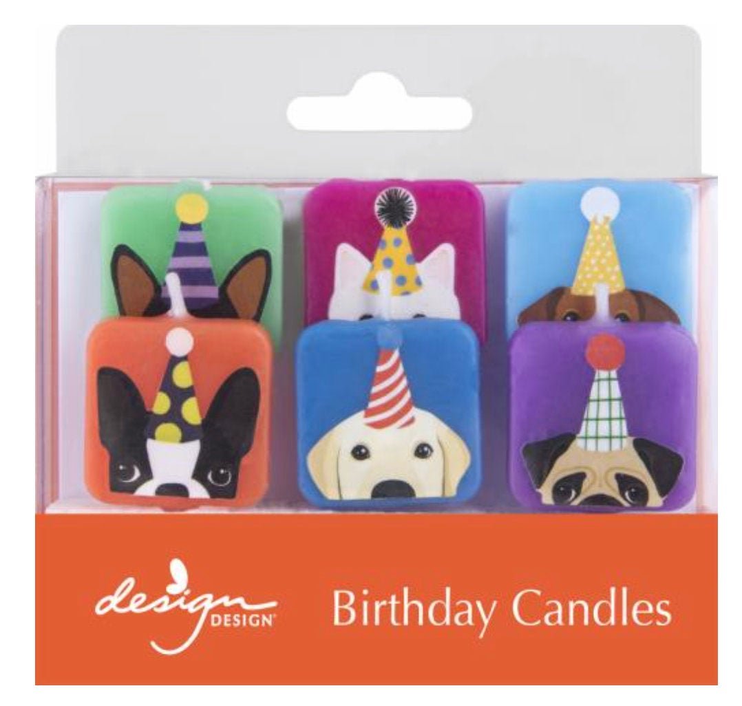 Dog Birthday Candles - Stesha Party