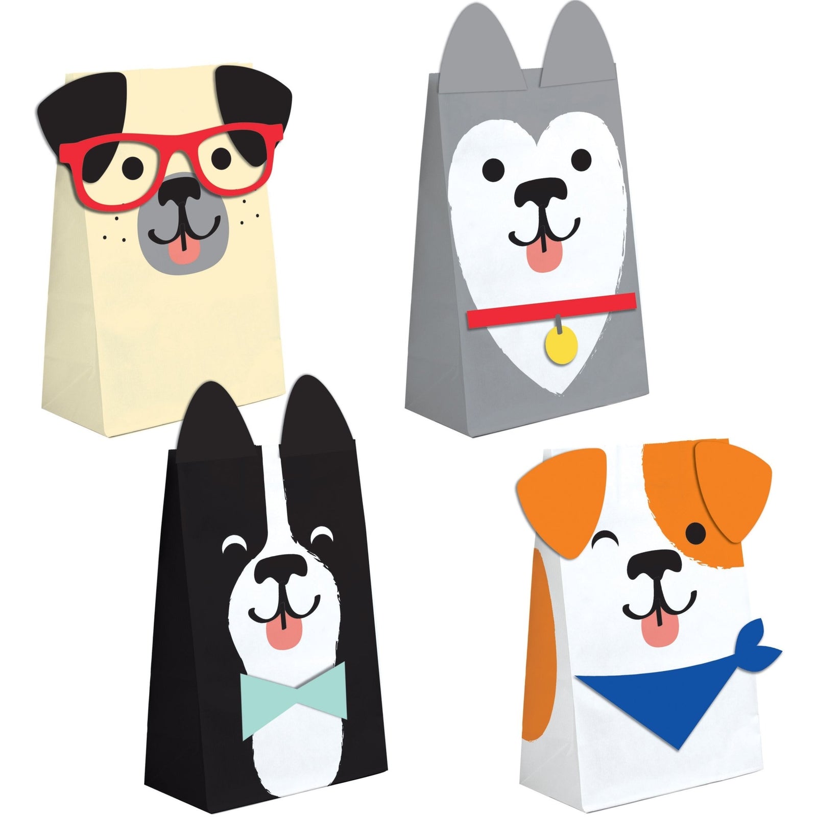 Dog Favor Bags - Stesha Party