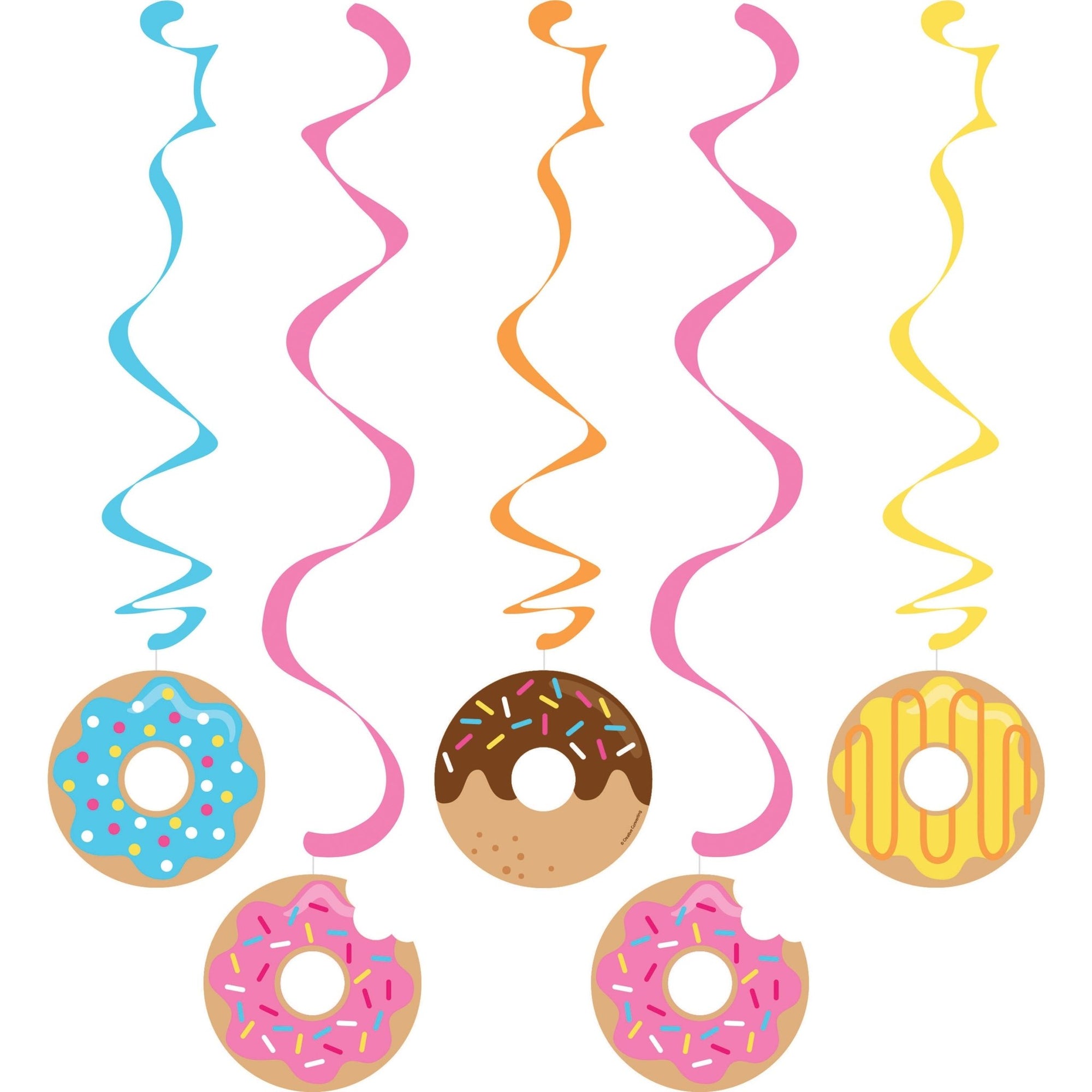 Donut Party Hanging Decor - Stesha Party