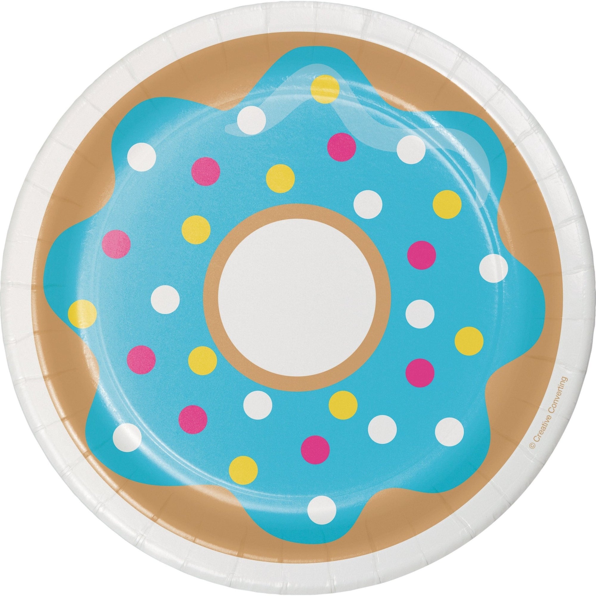 Donut Themed Party Plates - Stesha Party