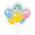 Double Stuffed Pastel Rainbow Balloons 12ct - Stesha Party