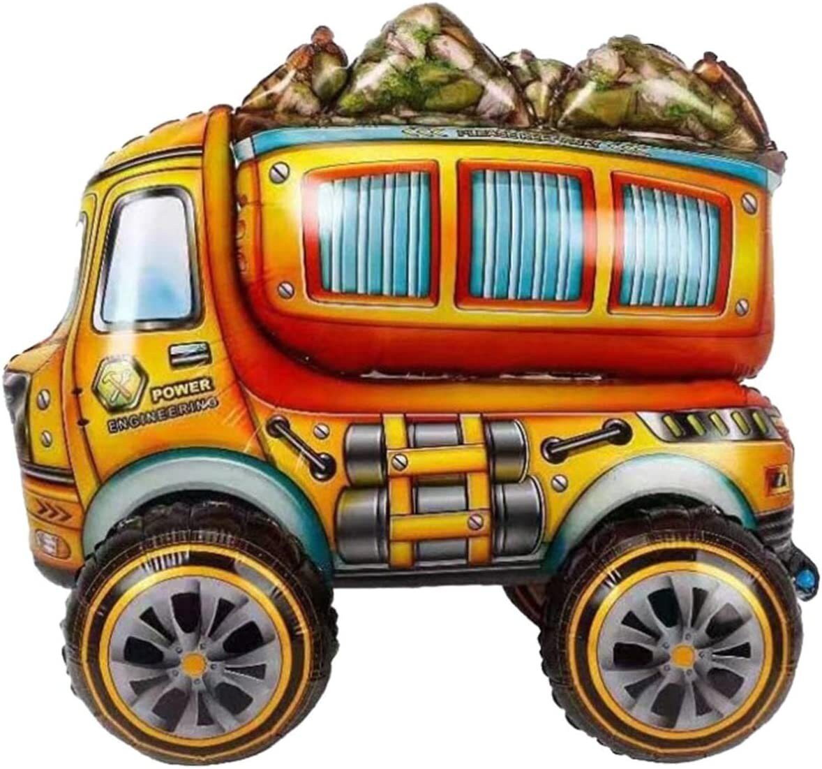 Dump Truck Party Foil Balloon - Stesha Party