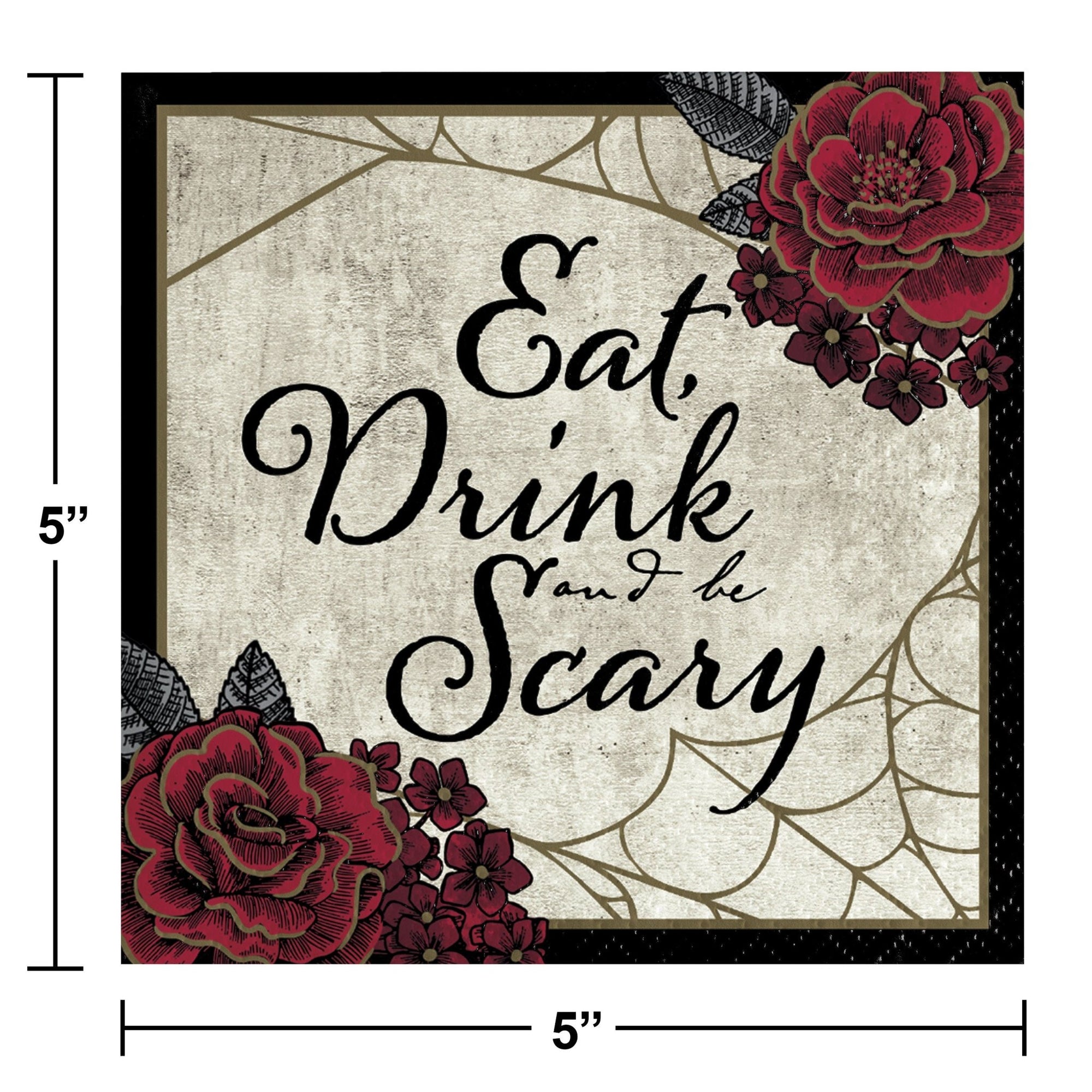 Eat Drink & Be Scary Halloween Party Set - Stesha Party