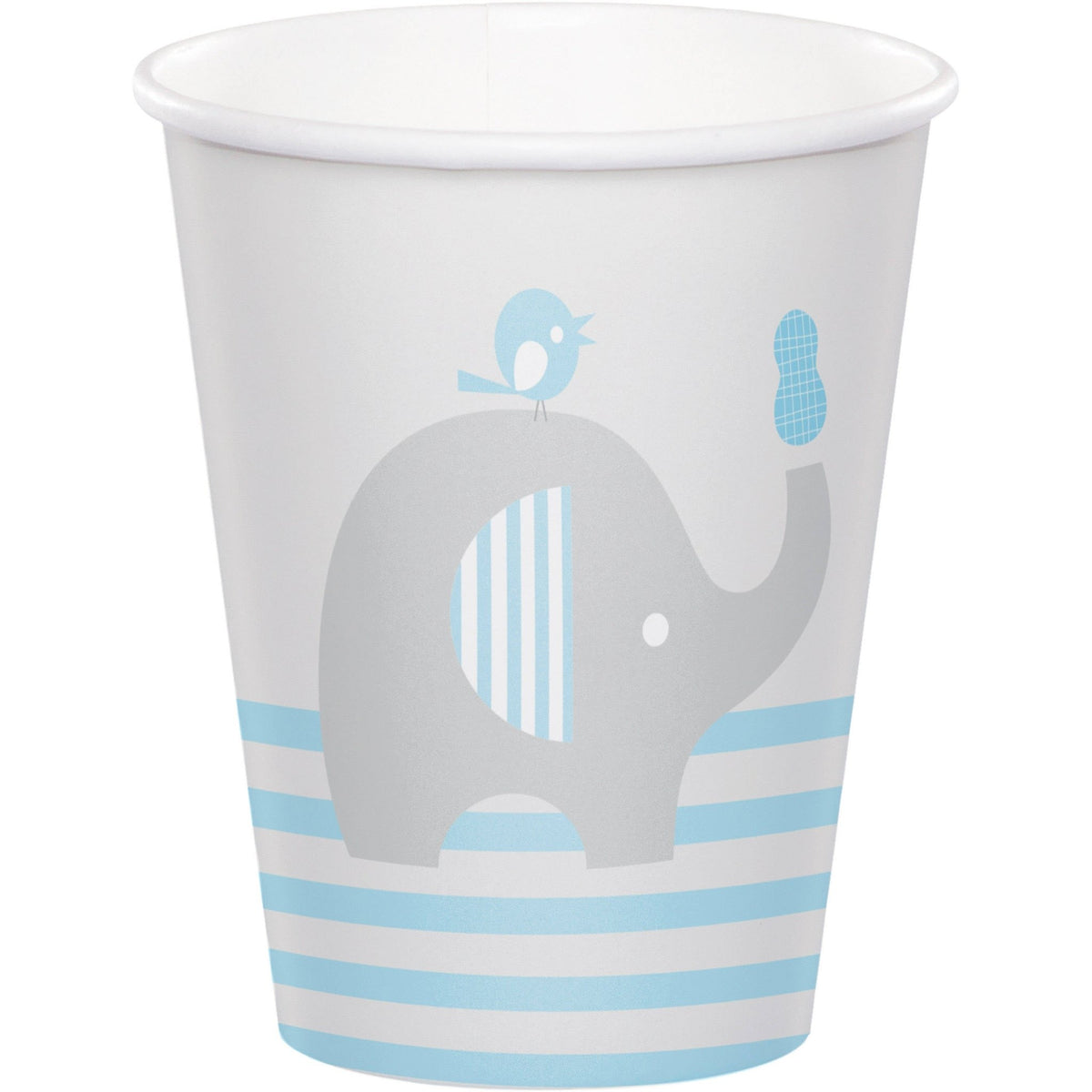 Elephant Party Cups in Blue - Stesha Party