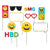 Emoji Party Photo Props - Stesha Party