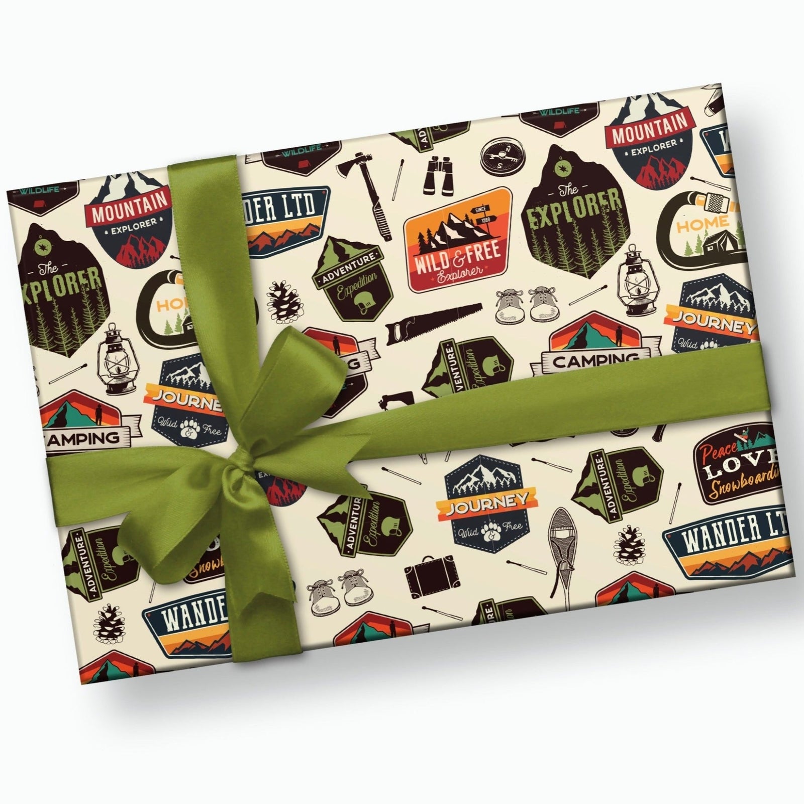 Explorer Gift Wrapping Paper - Stesha Party